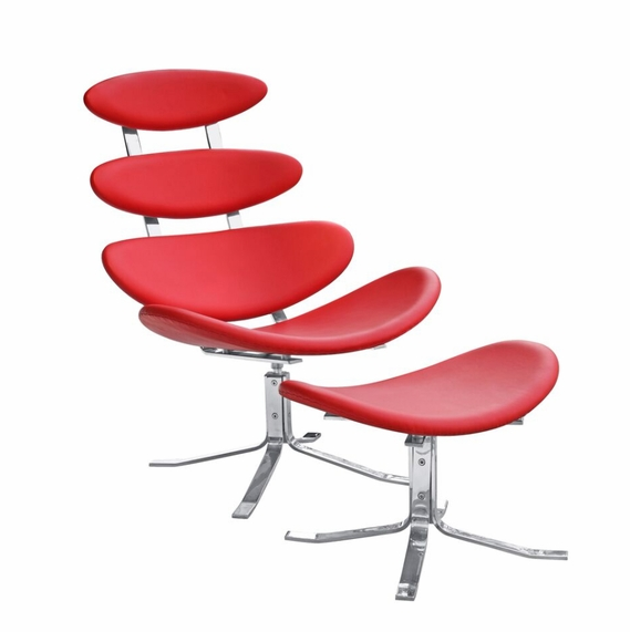 ccm　Poul M. Volther Corona Chair レザー Poul Volther 'Corona' Chair